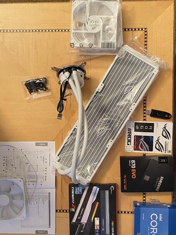 ROG STRIX LC II 360 ARGB WHITE EDITION | Cooling | ROG ROG STRIX LC II 360 ARGB WHITE EDITION | Cooling | ROG