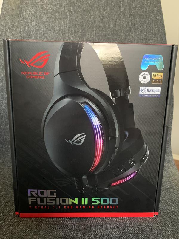 ROG Fusion II 500 Gaming Headset | USB Headsets | Gaming