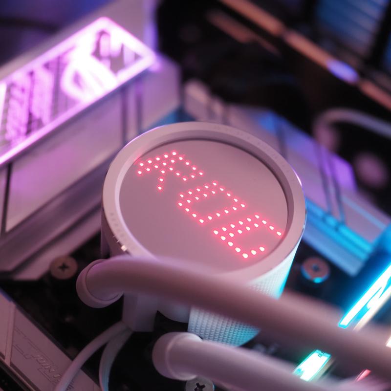 ROG RYUO III 360 ARGB WHITE EDITION | Gaming cpu-liquid