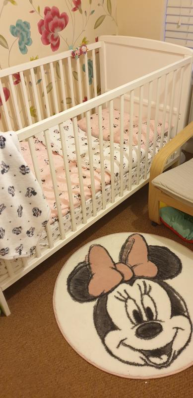 minnie mouse cot bedding set asda