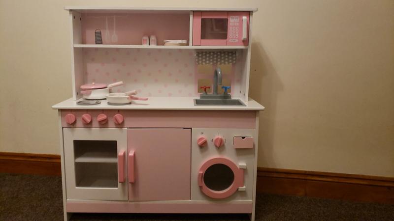 pink play kitchen asda