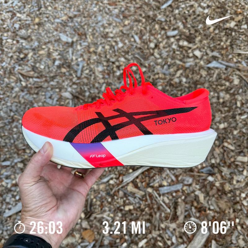 【新品、未使用】asics SPEED EDGE TOKYO Asics Metaspeed Edge Tokyo Unisex Racing Shoe