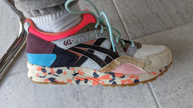 23.5 アシックス ゲルライト 5 asics gel lyte マルチカラー 10/19発売｜Asics Gel-Lyte 5 2colors｜抽選/販売/定価情報