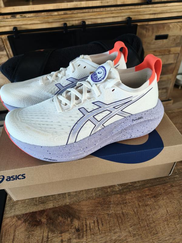 GEL-NIMBUS 27 TOKYO | Women | CREAM/EDO PURPLE | Women Running