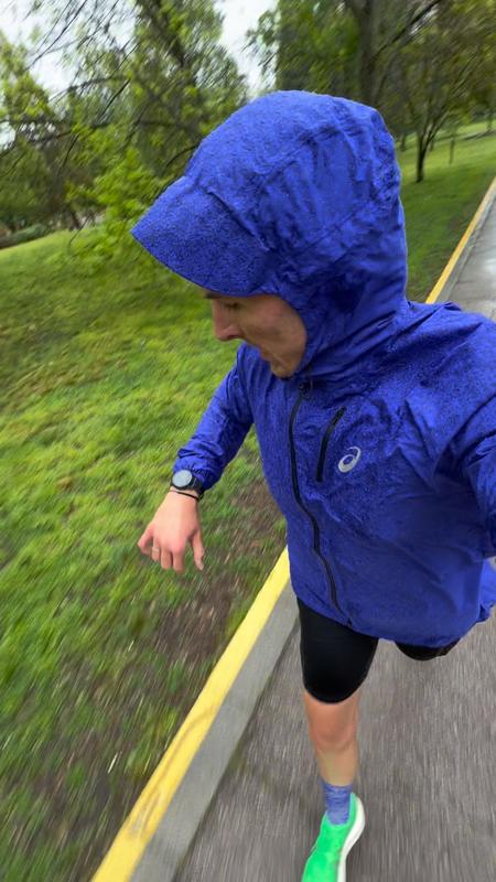 FUJITRAIL ELITE WATERPROOF JACKET | Men | COBALT BURST/MIDNIGHT