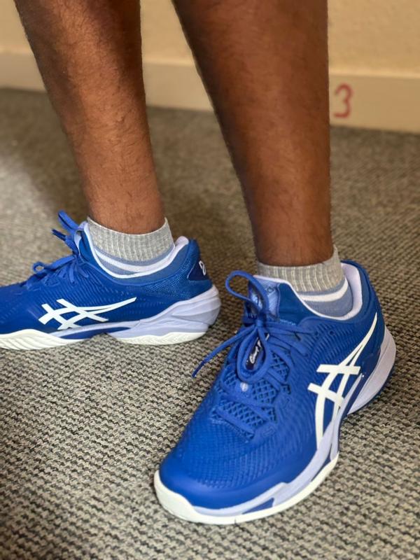 シューズ(男性用) asics COURT FF 3 NOVAK 1041A361-960 Asics Court FF 3 Novak Men's Tennis Shoes 1041A361-960