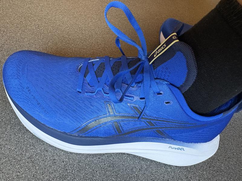 GEL-NIMBUS 27 | Men | PURE AQUA/WHITE | Men's Running Shoes