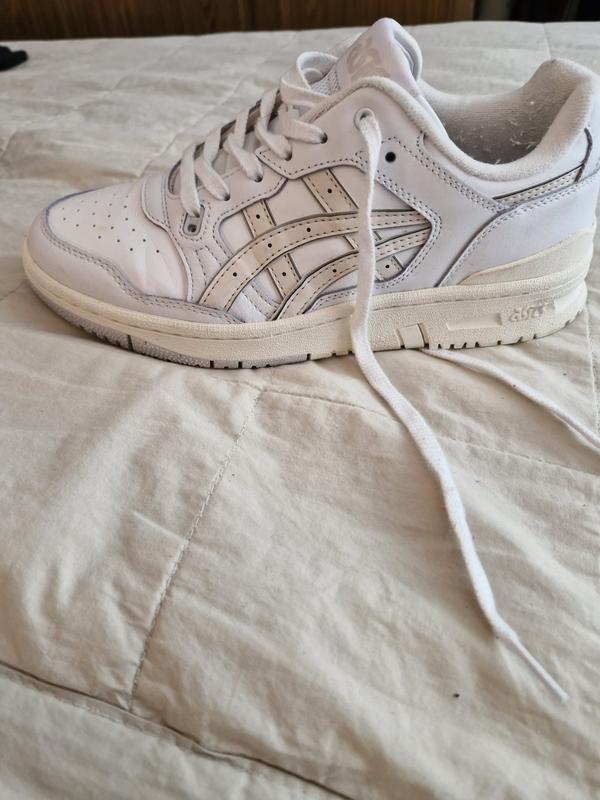 国内配送 asics EX89 WHITE /SAFARI KHAKI EX89 | Unisex | White/Safari Khaki | Sportstyle Shoes