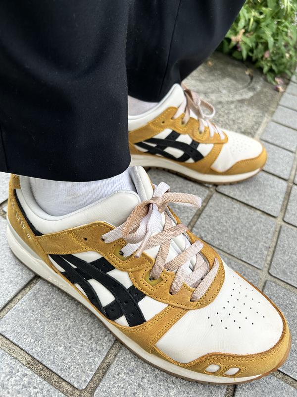 ＣＱ3.クリーム asics GEL-LYTE III OG MUSTARD SEED/CREAM（アシックス ゲル