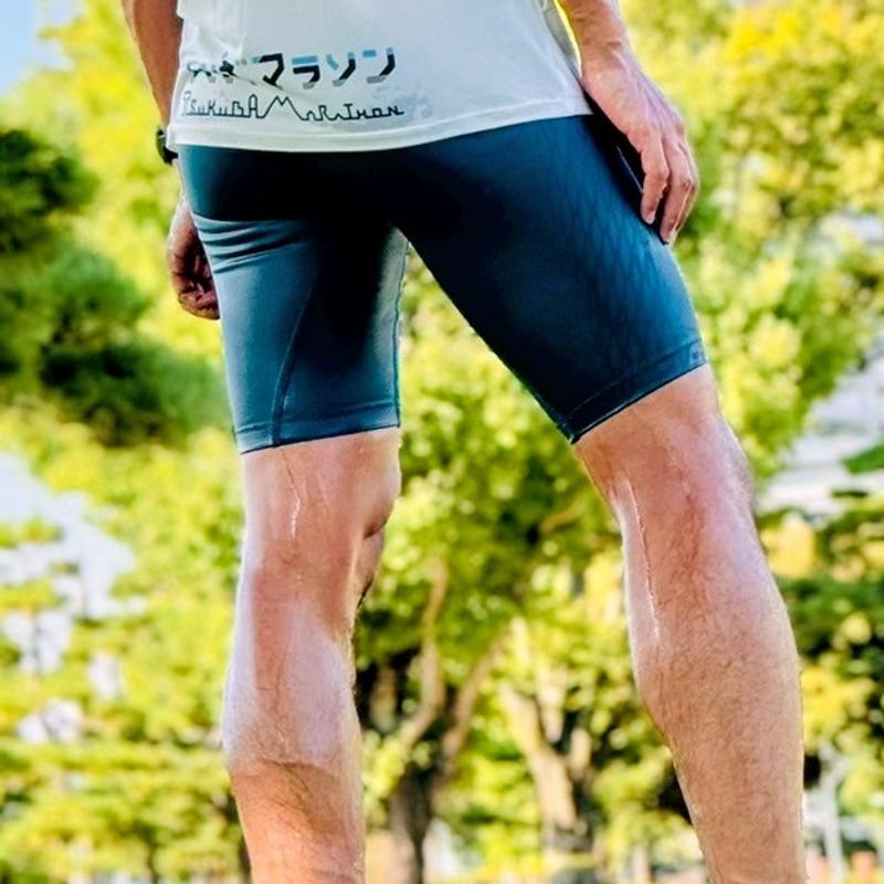 【未使用】MOTION MUSCLE SUPPORTスピードタイツ　Sサイズ アシックス（ASICS）（メンズ）MOTION MUSCLE SUPPORTスピード
