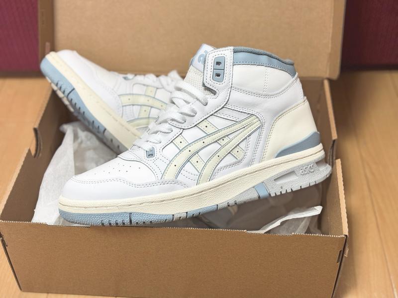 asics EX89 MT WHITE/WHITE（アシックス イーエックス89 ミッド