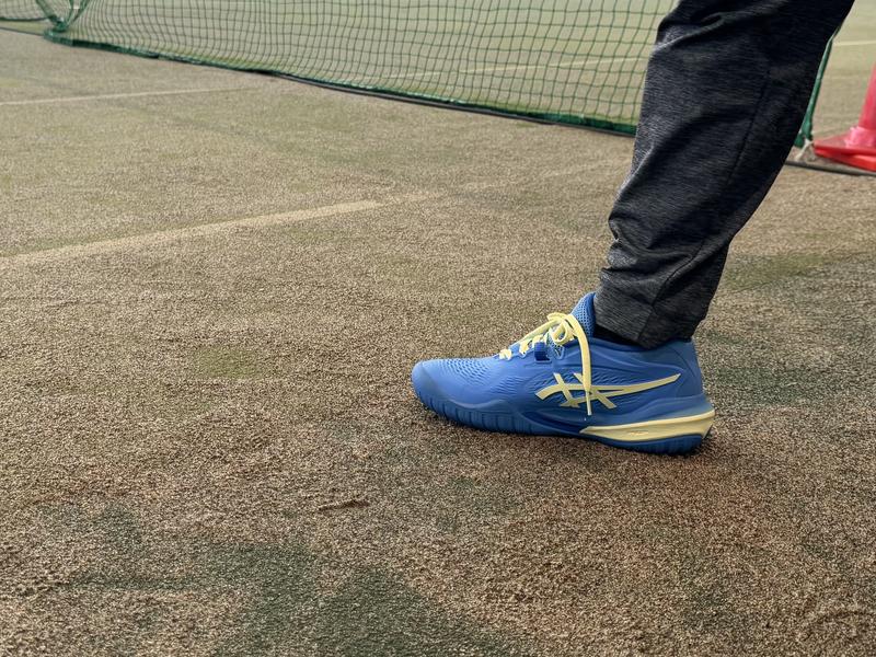 GEL-RESOLUTION X（オールコート） | WHITE/MONUMENT BLUE