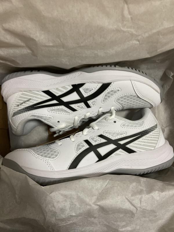asics バレーボールシューズ ホワイト/ピンク サイズ23.5 - メルカリ