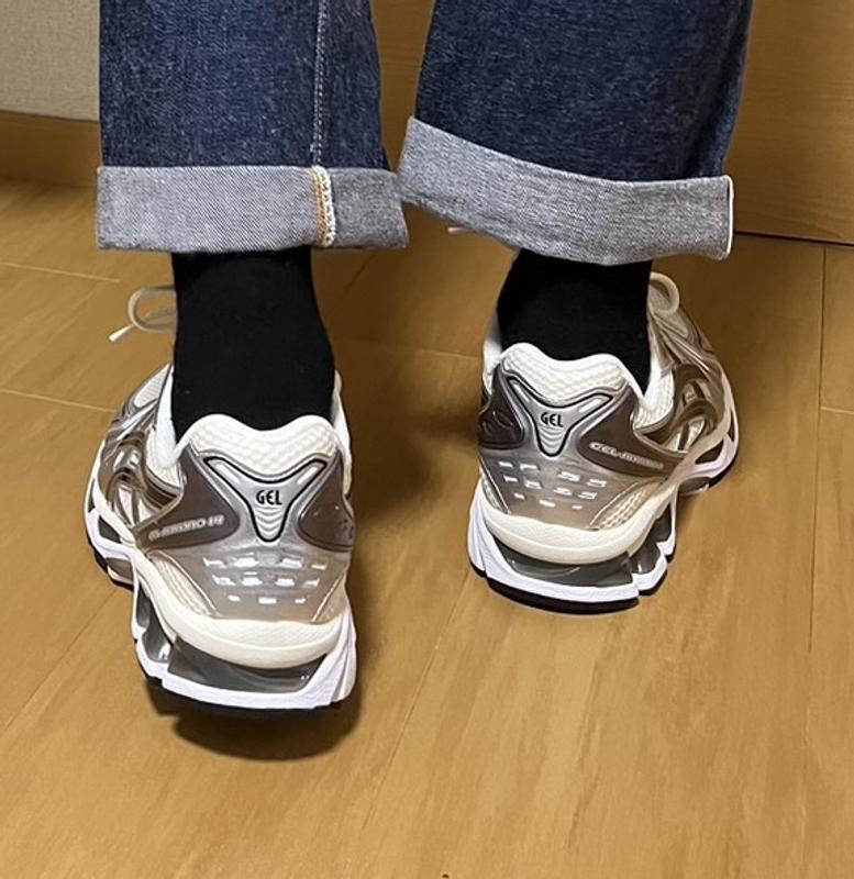 asics GEL-KAYANO 14 CREAM/BLACK（アシックス ゲルカヤノ 14-ホワイト