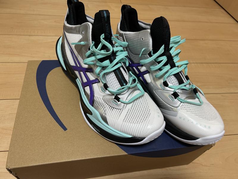 METARISE 2 | Men | WHITE/RADIANT AMETHYST | Men's Volleyball Shoes