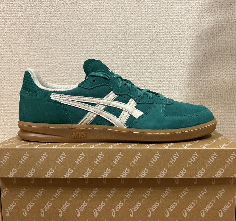 ASICS SKYHAND OG × HAY | TURTOISE SHELL/BLUEBERRY | スポーツ