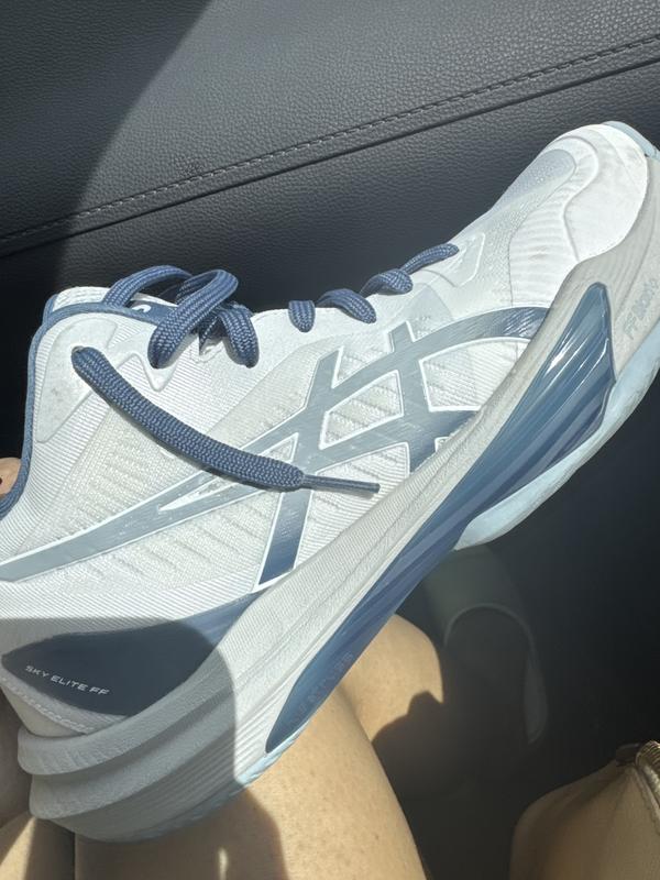 SKY ELITE FF MT 3 | Men | WHITE/SABA BLUE | Men's Volleyball Shoes