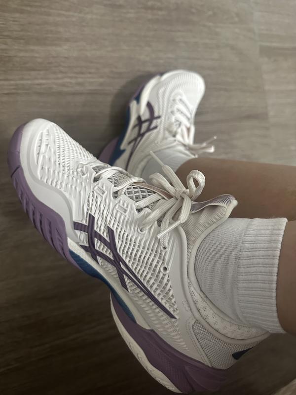 COURT FF 3 | Women | WHITE/BLACK COFFEE | Women's Tennis Shoes