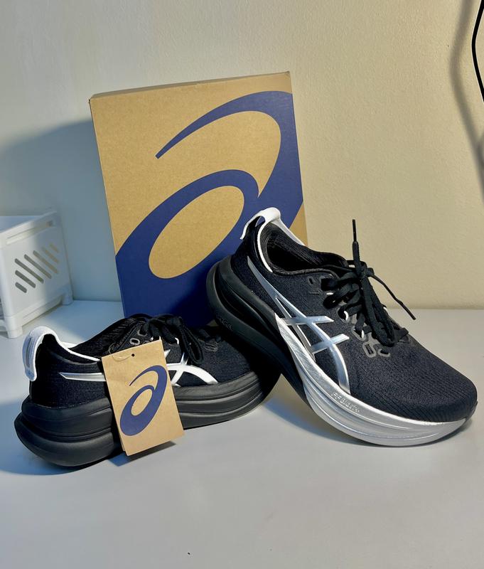 GEL-NIMBUS 28 PLATINUM | Women | PLATINUM/BLACK | Women's Running