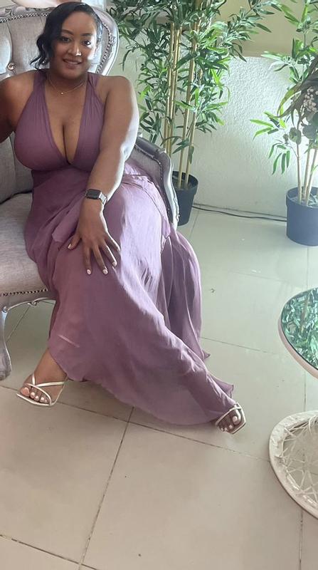 princess polly baby blue dress Purple Bridesmaid Dresses | Lilac & Mauve main image 0