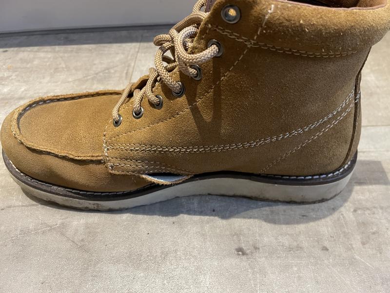 Jack & Jones suede lace up boot in tan | ASOS display picture 1