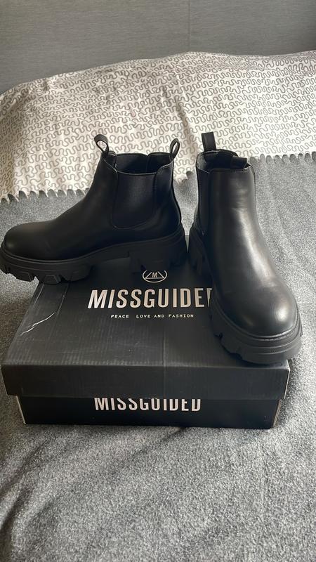 Missguided suede chelsea boots online