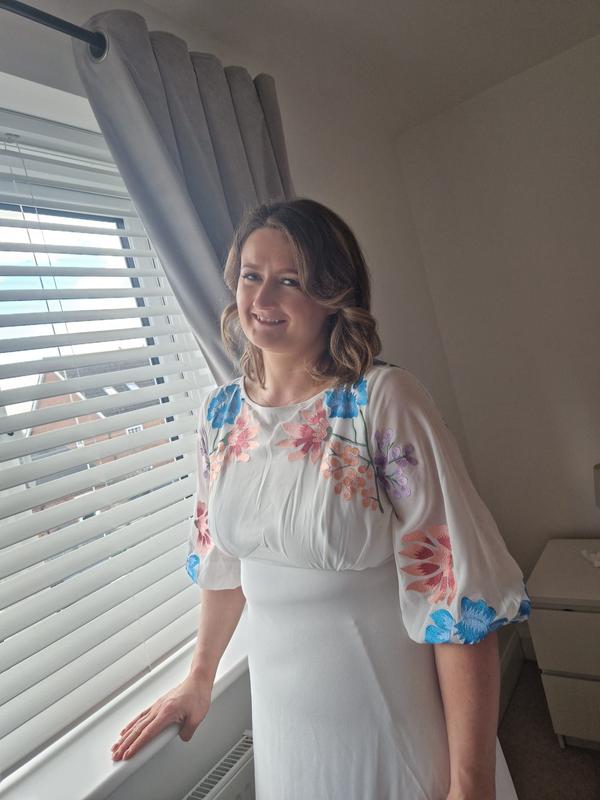 asos maya fully embellished bridal maxi dress in white price If you're planning an autumn wedding, you might be dreaming of a classic white  gown, but which style works best for the season? Or maybe you want  something alternative that ties into