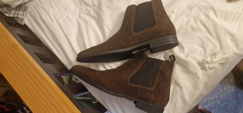 H&M  Chelsea brown suede boots. Very gently worn. Size 10. See pics. H&m chelsea boots mens - Gem main image 2