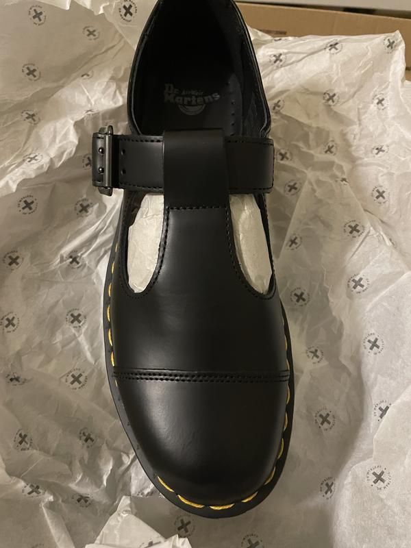 Dr Martens Bethan quad mary jane shoes in black | ASOS