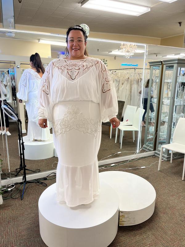 asos edition embroidered wedding dress blouson sleeve Asos Edition Floral Embroidered Mesh Mini Dress With Blouson Sleeve In Pale  Blue main image 0