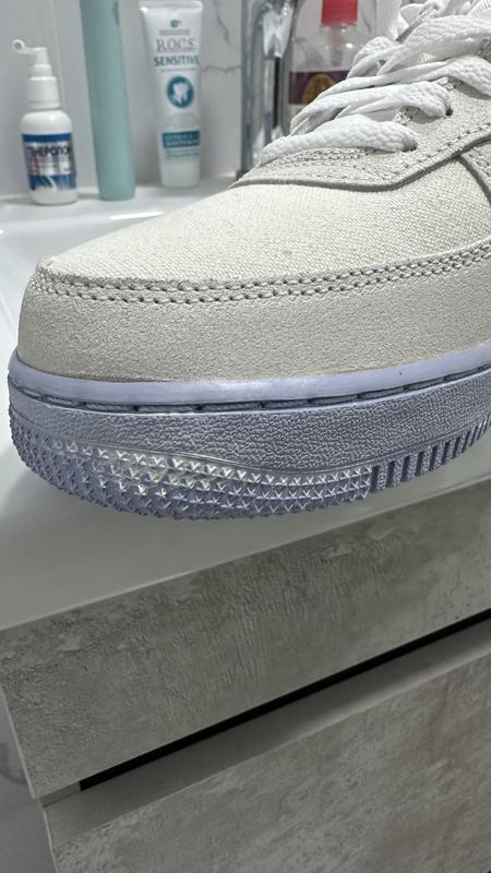 Nike Air Force 1 '07 trainers in white with grey sole | ASOS