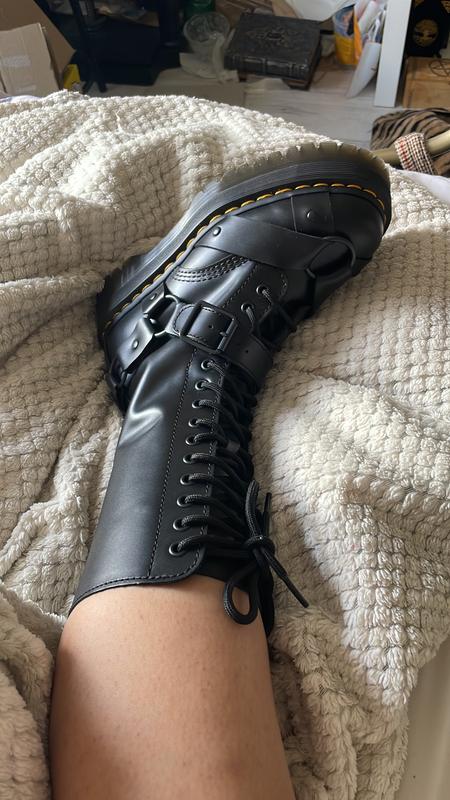 Dr Martens 1914 quad harness leather boots in black | ASOS Dr Martens 1914 quad harness leather boots in black | ASOS