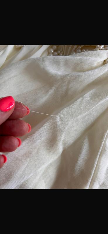 ASOS DESIGN corset bandeau mini dress with pearl beading in