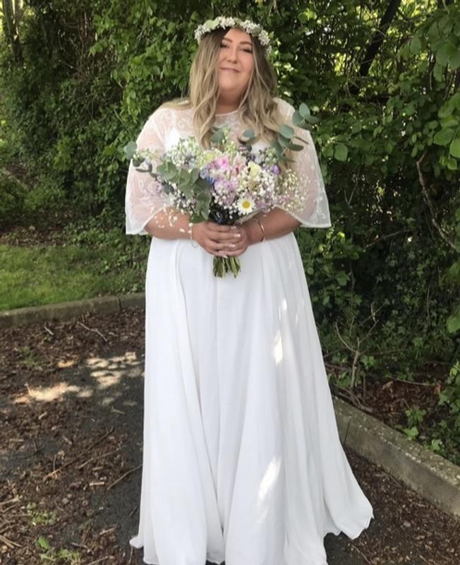 Asos curve bridal dress best sale