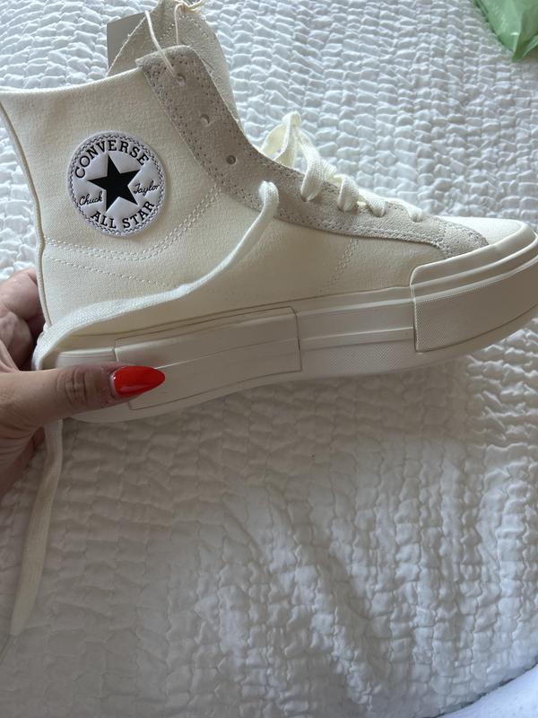 Converse Chuck Taylor All Star Cruise Hi platform sneakers in off