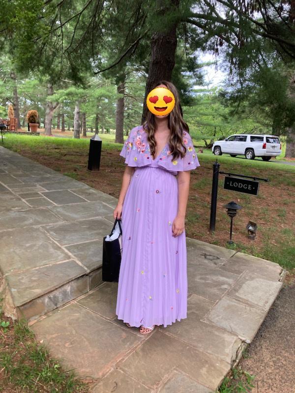 sachin and babi light blue dress ASOS DESIGN Curve V Front Baby Doll Pleated Embroidered Midi Dress In  Pastel Green for Women