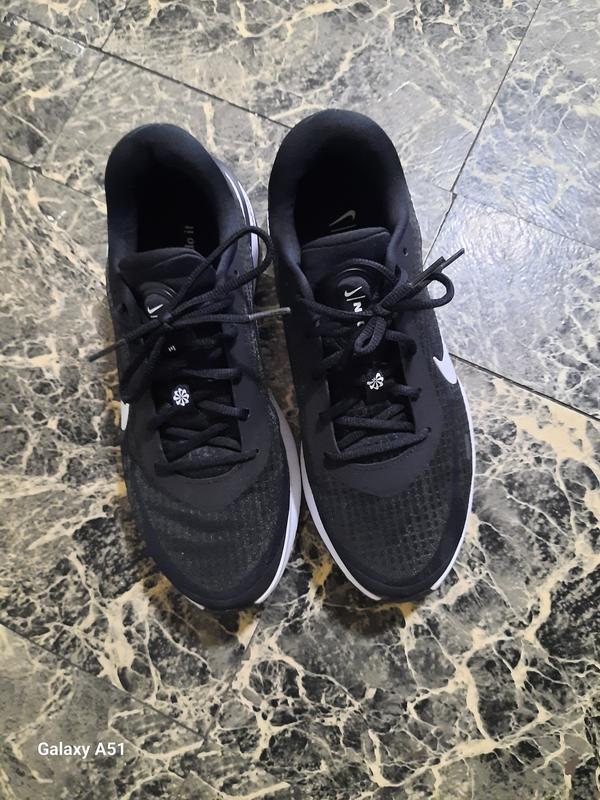 Nike Running Journey Run sneakers in black and white ASOS