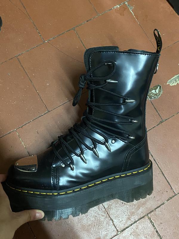Dr Martens Jadon platform hi ltt max 10 eye boots in black Dr Martens Jadon platform hi ltt max 10 eye boots in black