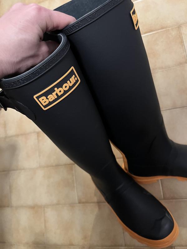 Barbour 2025 wellies gold