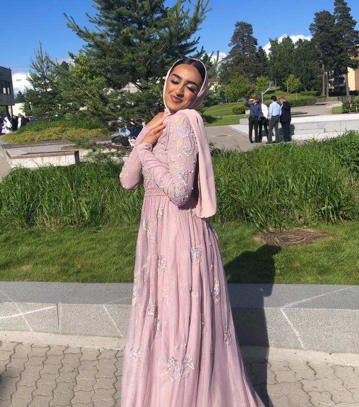 フォーマル・ドレス・スーツ Blooming Rose Pearl Dress M(100) / OREN TAYLOR TWIST-WAIST POCKETED CASCADING ROSE PRINT MAXI DRESS