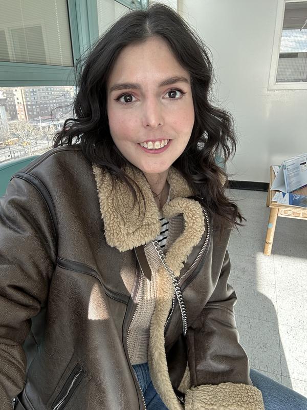 Bershka shearling jacket in brown | ASOS
