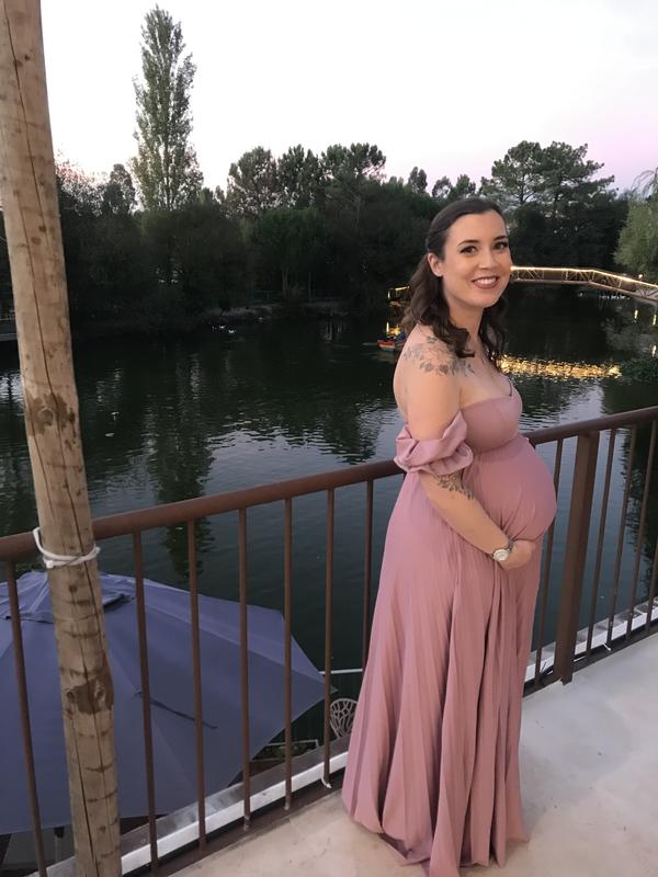 maternity bridesmaid dresses asos Maya Sage Green V Neck Embellished Long Sleeve Maxi Dress – Maya Deluxe main image 1