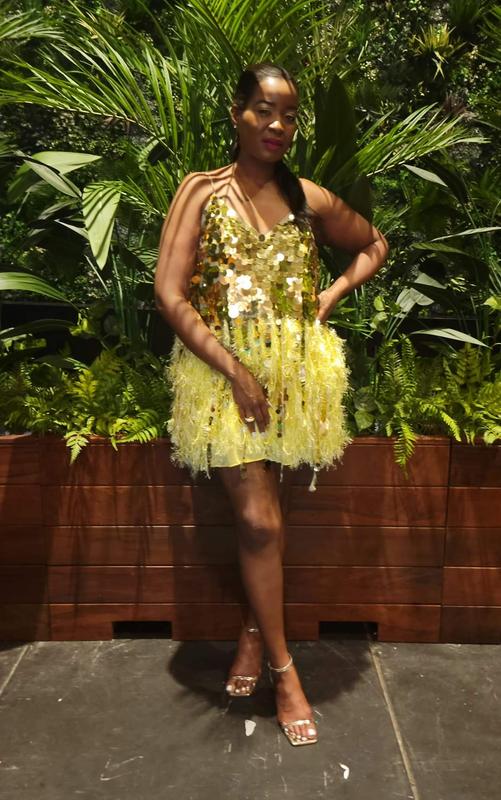 floral mesh mini dress Embroidery Floral Mesh Mini Dress