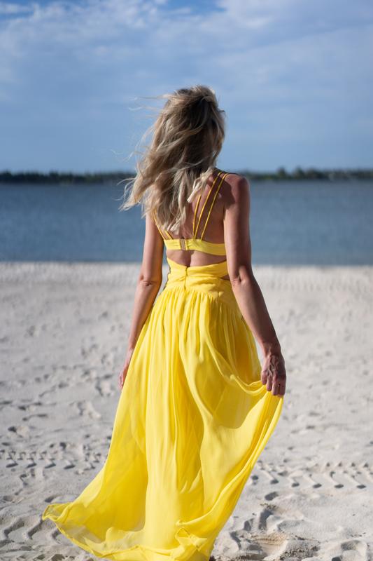 asos yellow skater dress 10 ASOS DESIGN Petite embellished crochet cut out mini skater dress with godet  in yellow