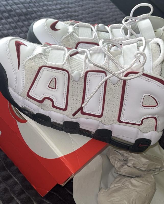 Nike uptempo bianche outlet e rosse