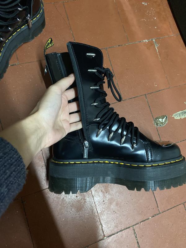 Dr Martens Jadon platform hi ltt max 10 eye boots in black Dr Martens Jadon platform hi ltt max 10 eye boots in black