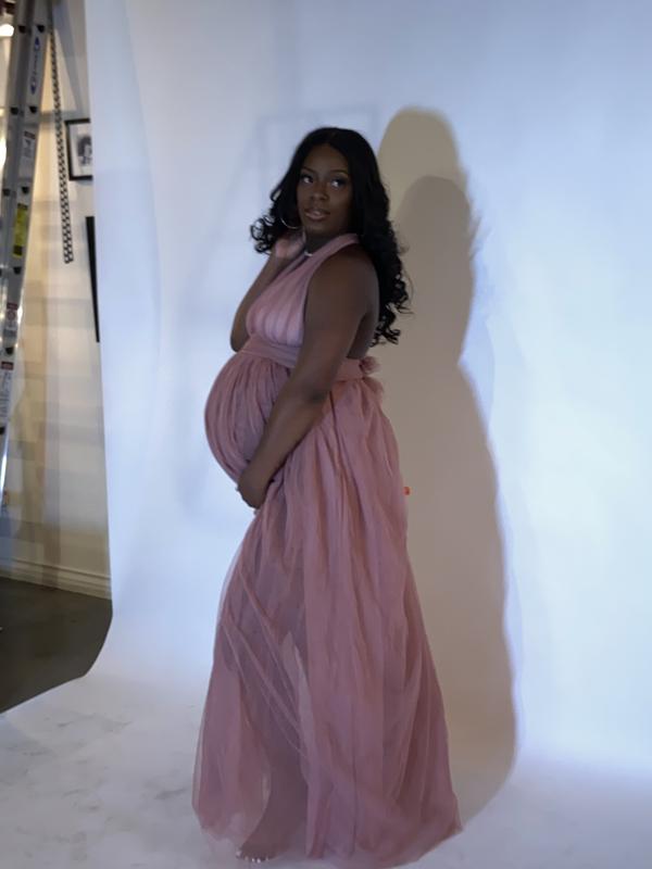 fashion nova pregnancy dress Nova Gown main image 1