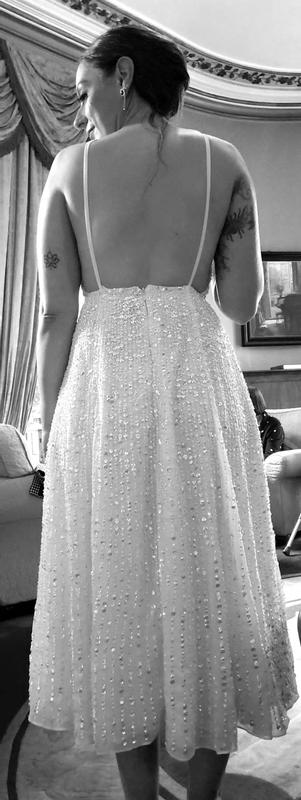 ASOS DESIGN Eva embellished cami midi wedding dress in | ASOS