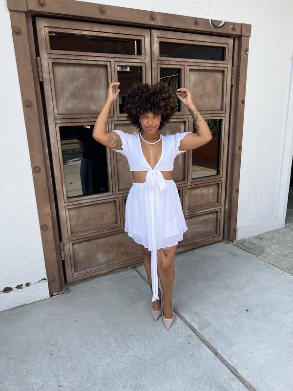 asos design soft tiered mini dress ASOS DESIGN soft denim smock tiered mini dress with frill detail in light  wash