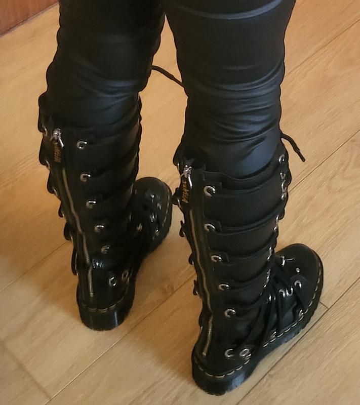 靴 Dr.Martens Daria Bex BLACK 23cm NEW IN BOX! Dr Martens Black DARIA BEX Leather Boots Size